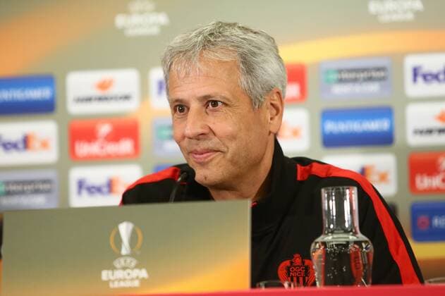 Football, EL, OGC Nice Press Conference