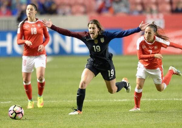 Football, International, Women, USA - Switzerland