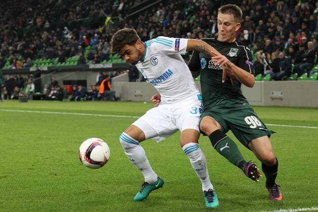 Football, EL, FK Krasnodar - FC Schalke 04