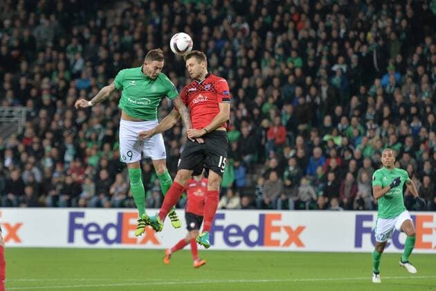 Football, EL, AS St Etienne - FK Qäbälä