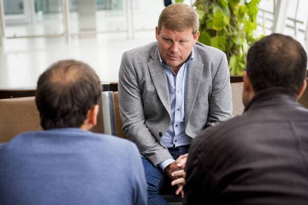 Football, EL, FAA Gent coach Hein Vanhaezebrouck after defeat in Donetsk