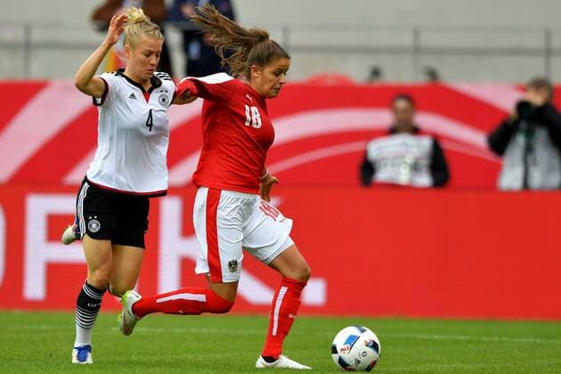 Football, Women, International, Germany - Austria