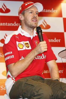 Formula 1, Mexican GP, PK with Sebastian Vettel