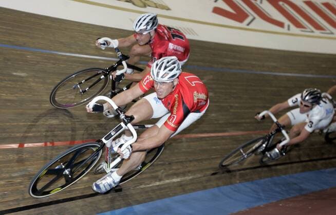 Cycling, Berlin Six-Day Race, starting signal by Richard von Weizsäcker and Til Schweiger