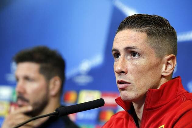 Football, CL, Fernando Torres and Diego Simeone - PK Atletico Madrid