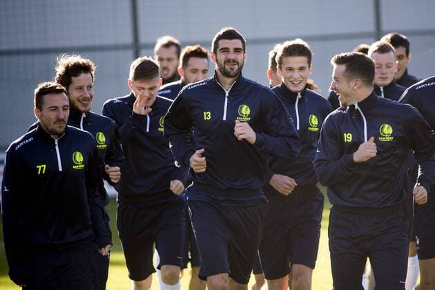 Football, EL, Training KAA Gent
