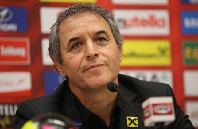 Football, Marcel Koller - PK National Coach Austria