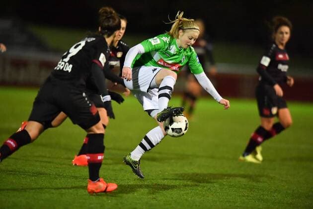 Football, Women, Bayer Leverkusen - Borussia Mönchengladbach