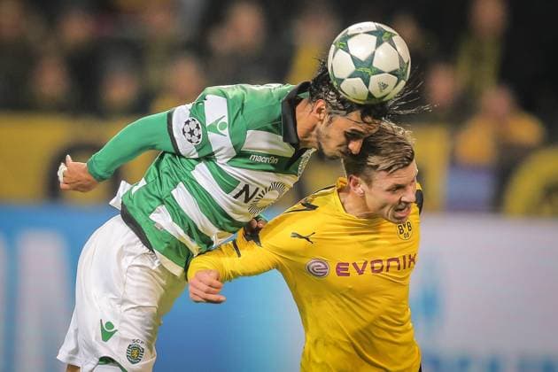 Football, CL, Play-offs, Sporting CP - Borussia Dortmund