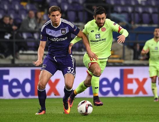Football, EL, RSC Anderlecht - 1. FSV Mainz 05