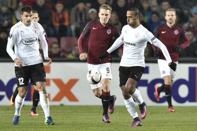 Football, EL, Sparta Prague - Hapoel Beer Sheva FC
