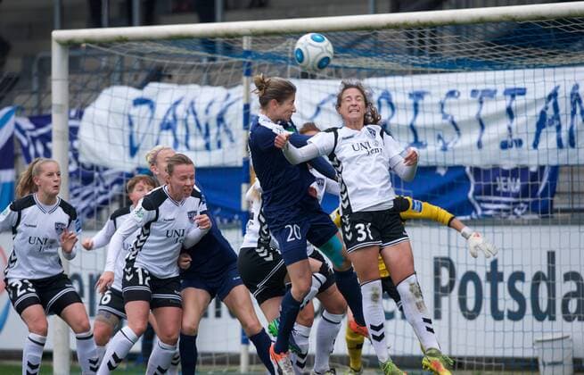 Football, Women, Turbine Potsdam - USV Jena