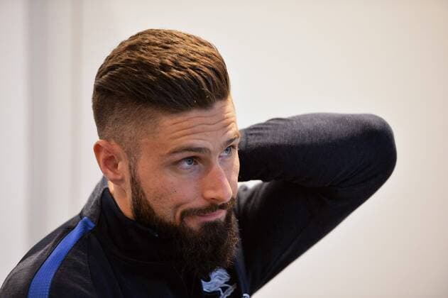 Football, Olivier Giroud - PK Nationalteam France