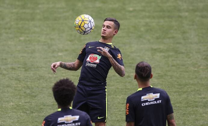 Football, World Cup Quali, Training National Team Brazil