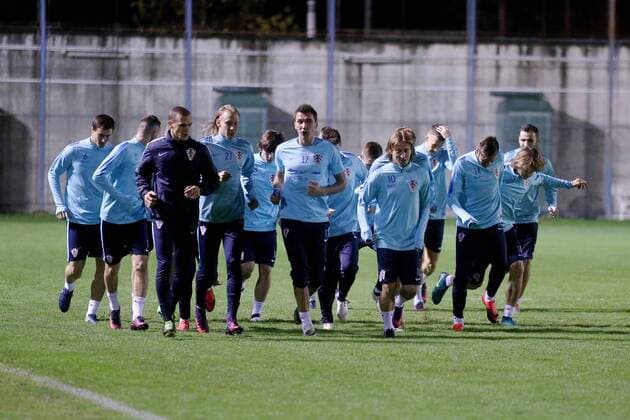 Football, World Cup Quali, Training National Team Croatia
