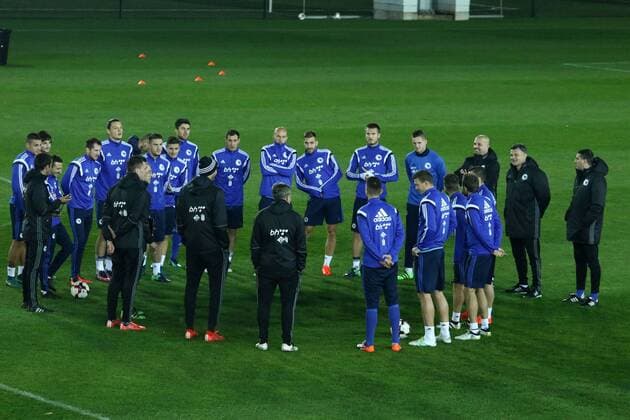 Football, World Cup Quali, Training National Team Bosnia Hezegovina