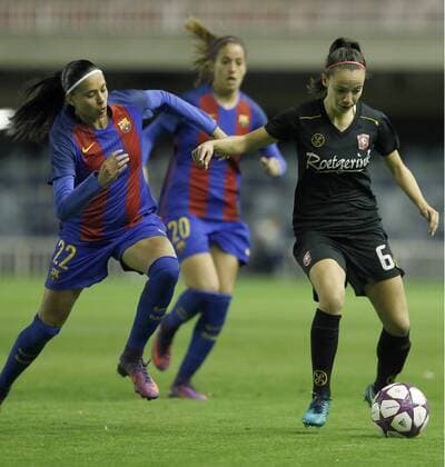 Football, Women, CL, FC Barcelona - FC Twente