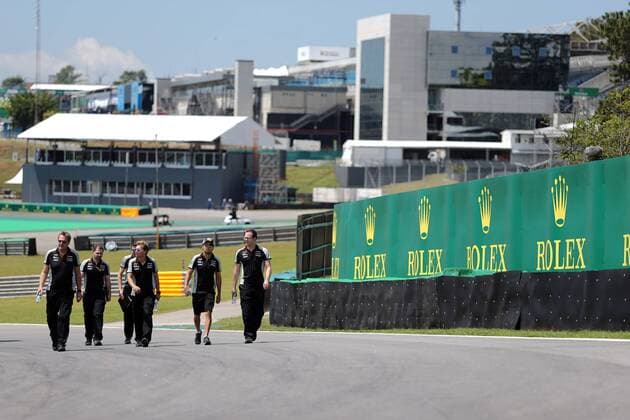 Formula 1, Brazilian GP, track inspection