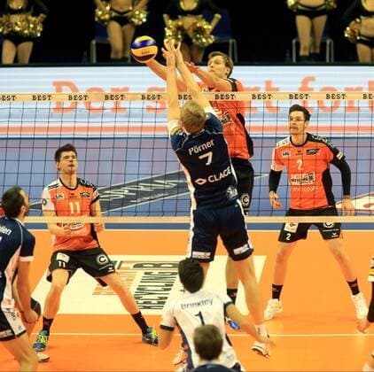 Volleyball, DVV Cup, Berlin Recycling Volleys - SVG Lüneburg