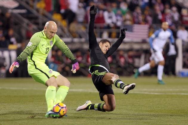 Football, World Cup Qualifier, USA - Mexico