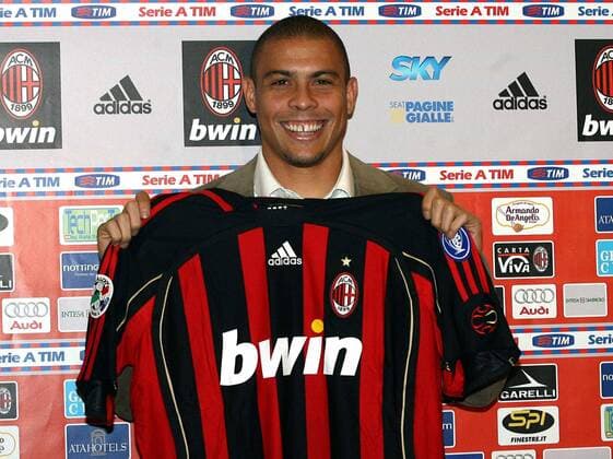 Football, Italy, Serie A, Press conference on Ronaldo's move to AC Milan