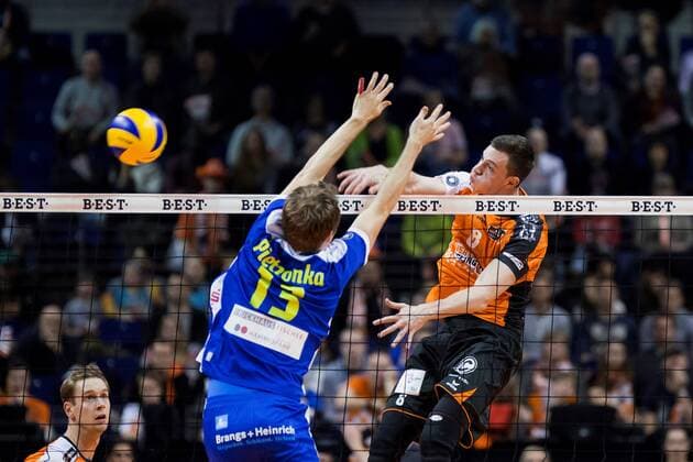 Volleyball, 1. BL, BR Volleys Berlin - Solingen Volleys