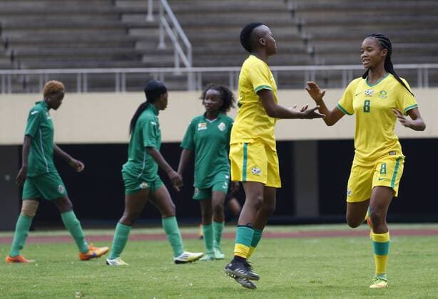 Football, Women, Zimbabwe - South Africa