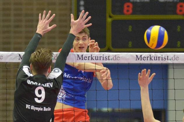 Volleyball, 1. BL, United Volleys Rhein Main - VCO Berlin