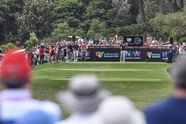 Golf, Australian Open in Sydney