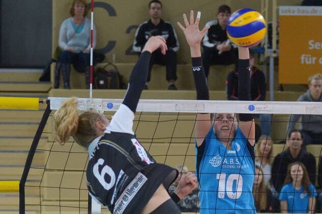 Volleyball, Ladies, VC Wiesbaden - SW Erfurt