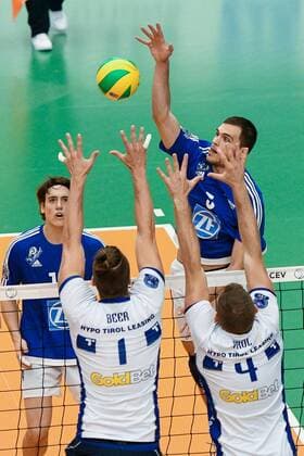 Volleyball, CL, VfB Friedrichshafen - Hypo Tirol Innsbruck