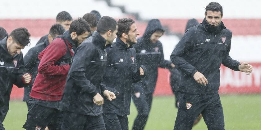 Football, CL, PK and Training FC Sevilla - Juventus Turin