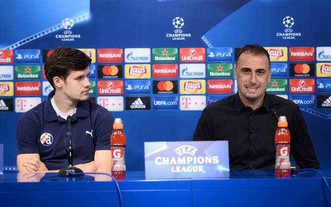 Football, CL, Dinamo Zagreb Press Conference