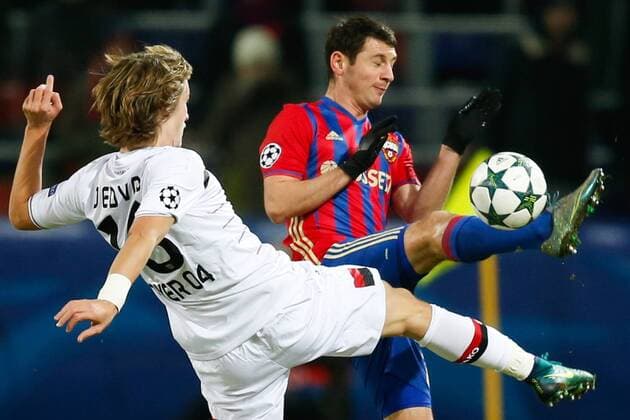 Football, CL, ZSKA Moscow - Bayer Leverkusen