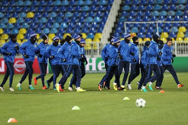 Football, CL, FK Rostov Training