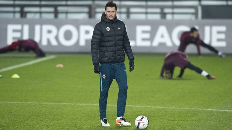 Football, EL, Sparta Prague Training