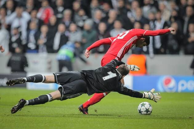 Football, CL, Besiktas Istanbul - Benfica Lisbon