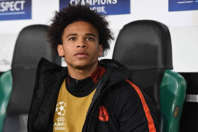 Football, CL, Borussia Mönchengladbach - Manchester City, Sane without action