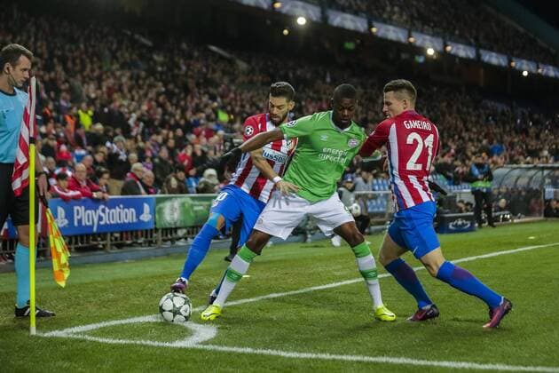 Football, CL, Atletico Madrid - PSV Eindhoven