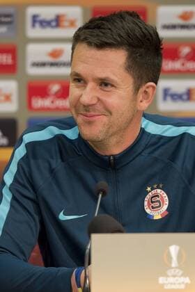 Football, EL, David Holoubek - PK Sparta Prague