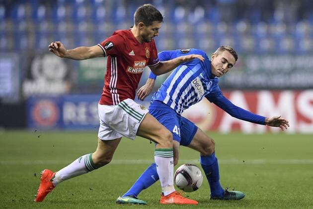 Football, EL, KRC Genk - Rapid Wien