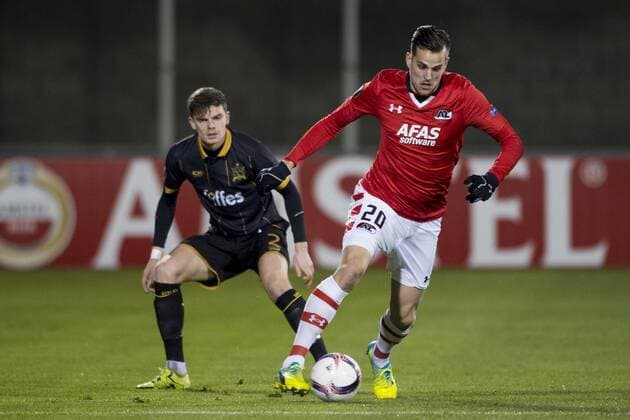 Football, EL, FC Dundalk - AZ Alkmaar