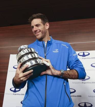 Tennis, Press Conference of DavisCup Winner Argentina in Buenos Aires