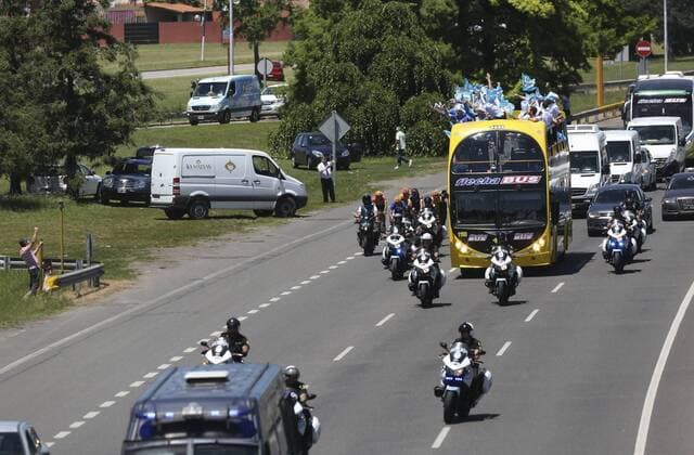 Tennis, Reception of DavisCup Winner Argentina in Buenos Aires