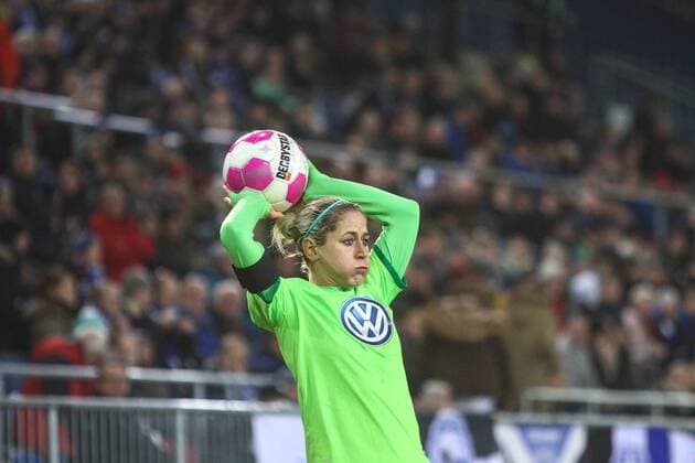 Football, Women, DFB Cup, Arminia Bielefeld - VfL Wolfsburg