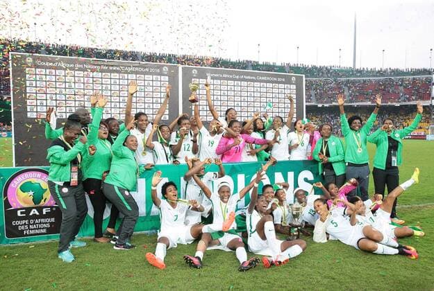 Football, Women, Nigeria wins the African Women Cup of Nations