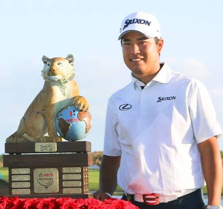 Golf, Hideki Matsuyama wins Hero World Challenge