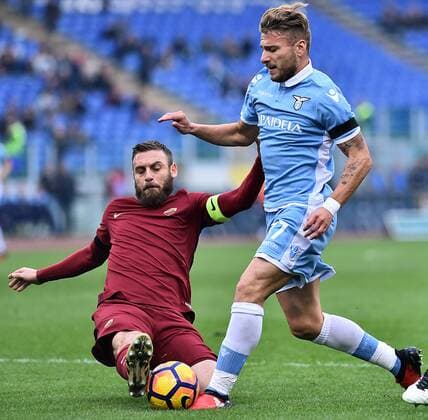 Football, History, Derby della Capitale, Rome city derby, Lazio Rome - AS Rome, Archive pictures