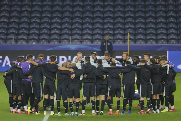Football, CL, FC Porto Training
