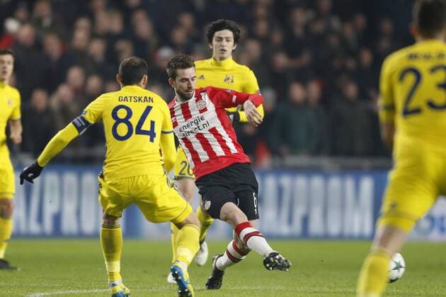 Football, CL, PSV Eindhoven - FK Rostov